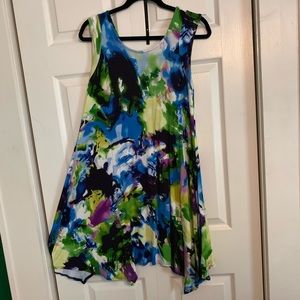 Beautiful Multicolored Premise Dress